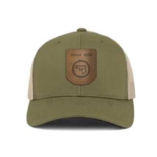 CZ Trucker Hat - Leather Logo
