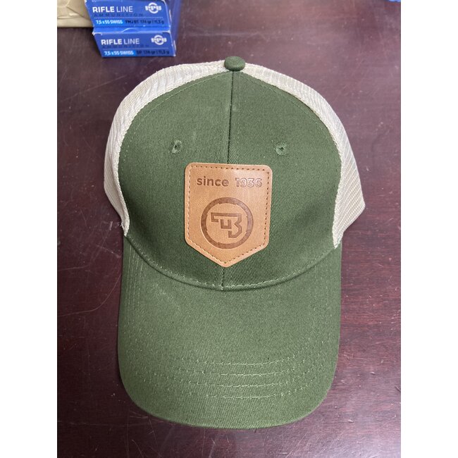 CZ Trucker Hat - Leather Logo