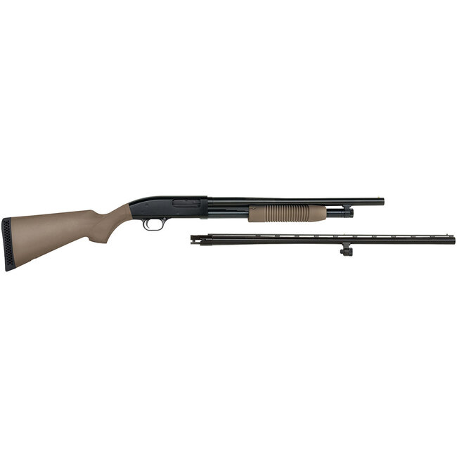Mossberg M88A 12GA Shotgun SYN FDE/Blued Combo 28"/18.5" BBL — Siwash Sports