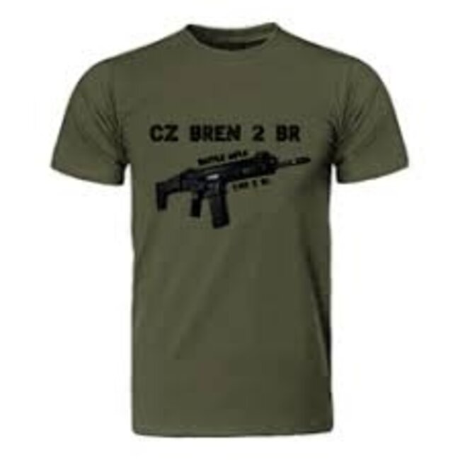 CZ T-Shirt Bren 2 Olive Size Large