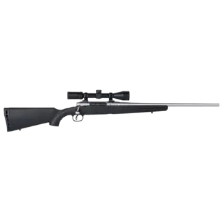 Savage Arms Axis II XP Stainless Bolt Action 22-250 BBL Bushnell Banner Scope 3-9X40