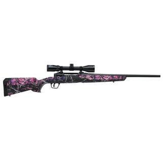 Savage Arms Axis XP Camo Compact Muddy Girl Bolt Action 7mm 20" BBl Blk