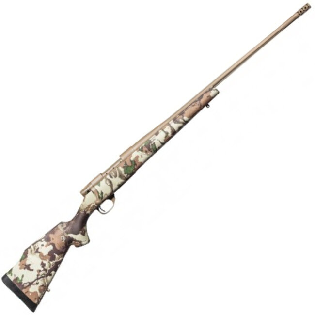 Weatherby Vanguard First Lite Bolt Action Rifle 26" Fluted BBL w/BRK Lite Camo STK