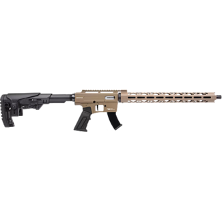 Derya TM22 Semi Auto Rifle .22LR 18" BBL w/threaded Muzzle 1/2-28 2x10RDS Desert Tan