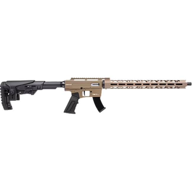 Derya TM22 Semi Auto Rifle .22LR 18" BBL w/threaded Muzzle 1/2-28 2x10RDS Desert Tan