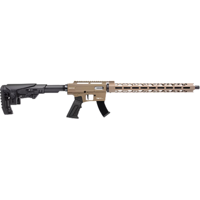 Derya TM22 Semi Auto Rifle .22LR 18" BBL w/threaded Muzzle 1/2-28 2x10RDS Desert Tan — Siwash Sports
