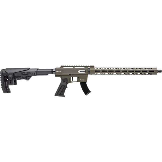 Derya TM22 Semi Auto Rifle .22LR 18" BBL w/threaded Muzzle 1/2-28 2x10RDS OD Green — Siwash Sports