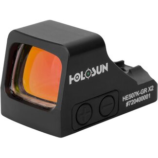 HoloSun HE507K-GR-X2 Compact Pistol Red Dot Sight Green ACSS Vulcan Red Dot