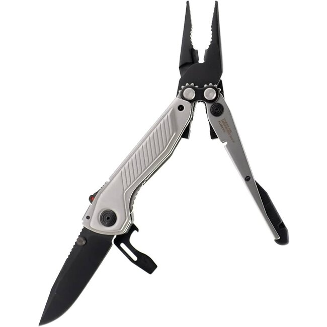 SOG Flash MT MK1 in Silver & Black: The Essential Multi-Tool for Every Need