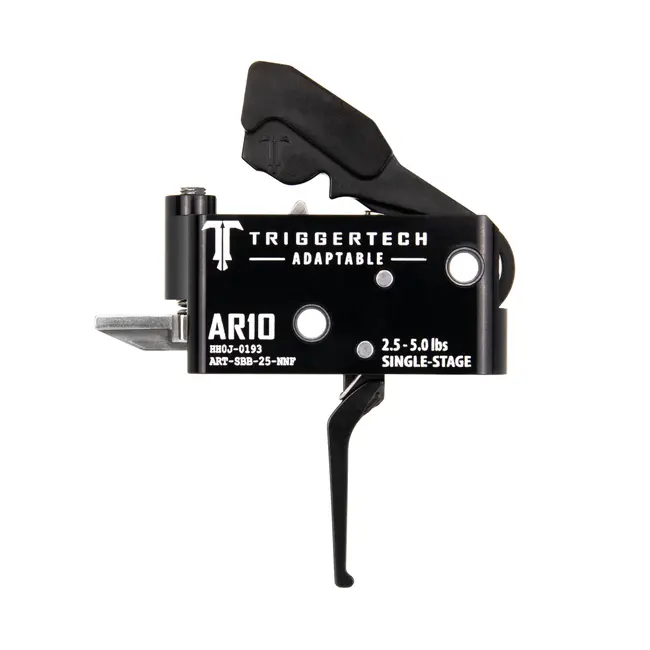 Trigger Tech Adaptable AR-10 Black Flat 2.5-5.0 Lbs