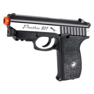 Panther P-801 Full metal airsoft, co2 GBB Blk