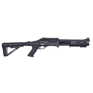Canuck Canuck Folding Enforcer 2 12GA 12", Fibre Optic Front Sights, 3+1, Black