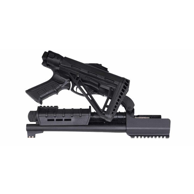 Canuck Canuck Folding Enforcer 2 12GA 12", Fibre Optic Front Sights, 3+1, Black