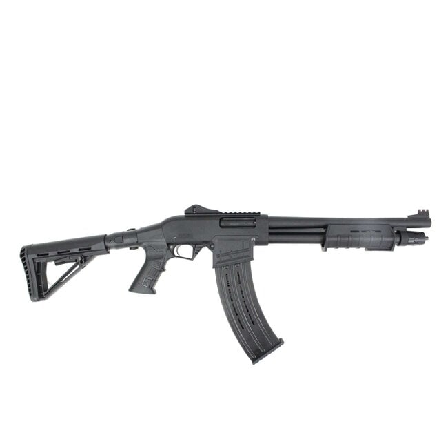 Canuck Recon 2 12GA 15" BBL, 1 x2 shot, 1x 10 shot mag, 3 chokes