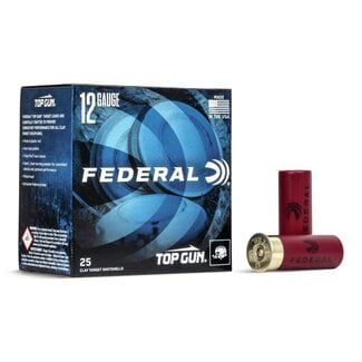 Federal Federal Top Gun Sporting Clay Lead 12GA 2 3/4 1oz 7.5 Shot 250 Rounds