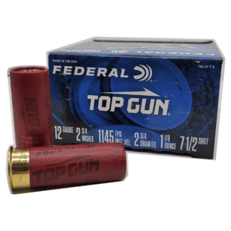 Federal Federal top Gun 12G 1145 fps 2 3/4" 71/2 shot 1 1/8oz