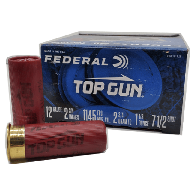 Federal Federal top Gun 12G 1145 fps 2 3/4" 71/2 shot 1 1/8oz — Siwash Sports
