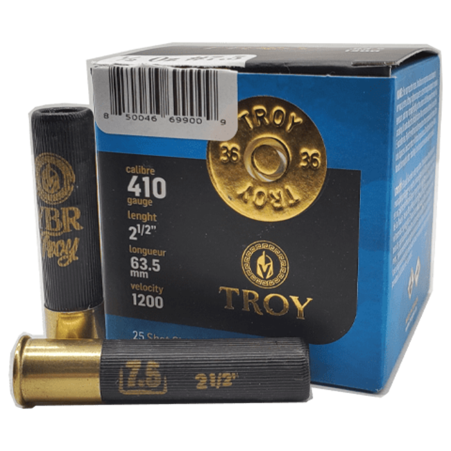 Troy .410 #7.5 2 1/2" 25 Shot Shells