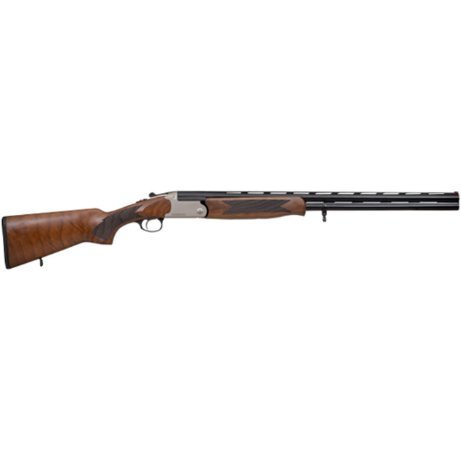 Federation Firearms 12GA Over/Under Turkish Walnut Stock, Silver Rec. 28"