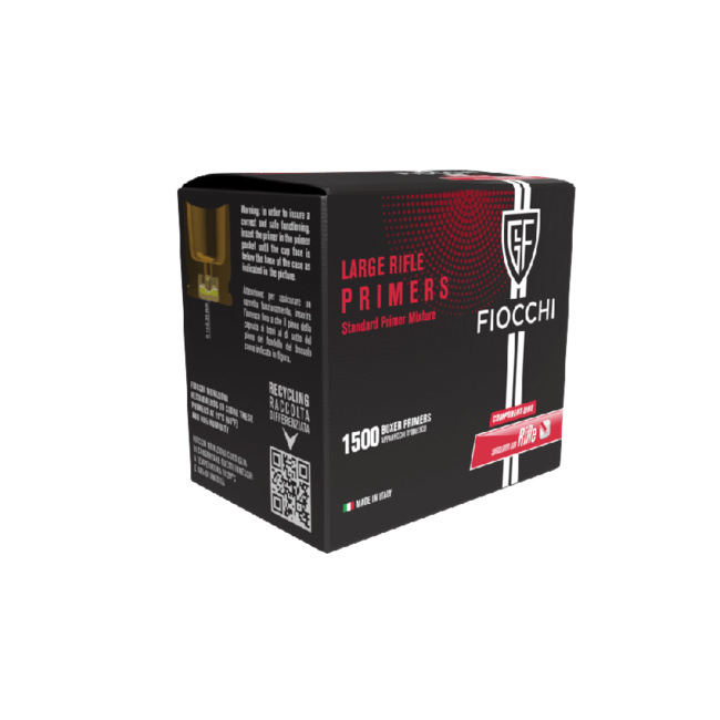 Fiocchi Large Rifle Primers 1500 case