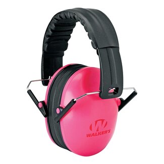 Walkers Folding Baby/Kids Earmuffs Pink