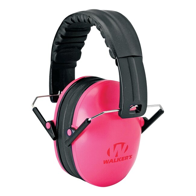 Walkers Folding Baby/Kids Earmuffs Pink