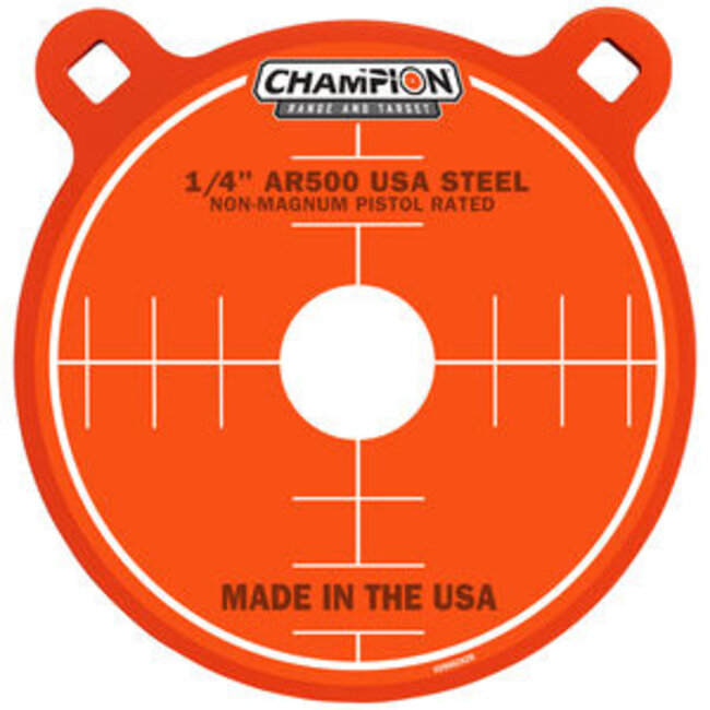 Champion Centerfire Hanging Gong Target Steel