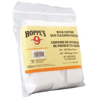Hoppe's .22-.270 CAL 1 1/8" Cotton Patch 500 Pack