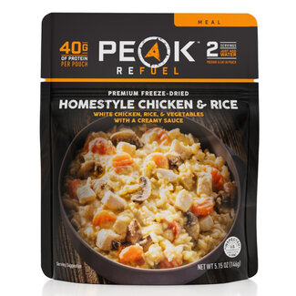 Peak Refuel Homestyle Chicken & Rice, 2 Servings 40 G Protein
