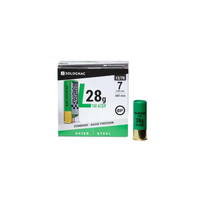 Solognac 12GA #6 L100 28G Steel 2-3/4" 25 Rd