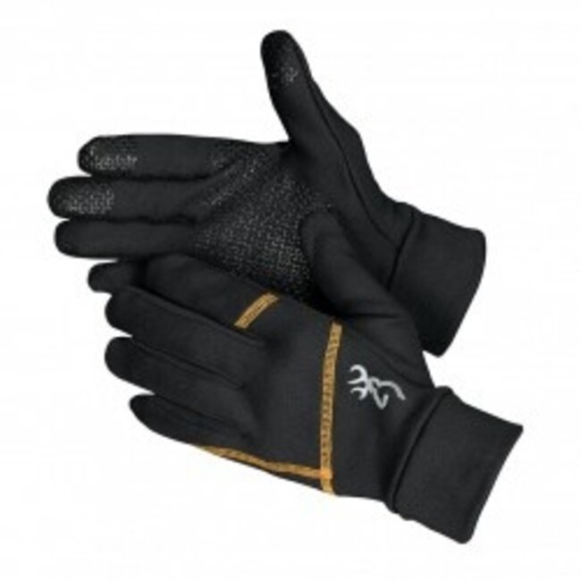 Browning Range Glove, 2-Pack, Leather, Charcoal Size Large