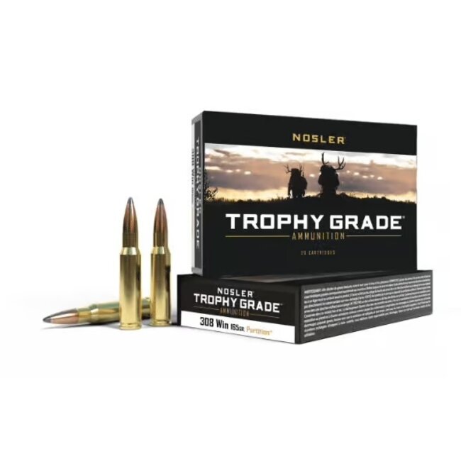 Nosler Nosler Trophy Grade .308 WIN 165GR Partition 20 Rds