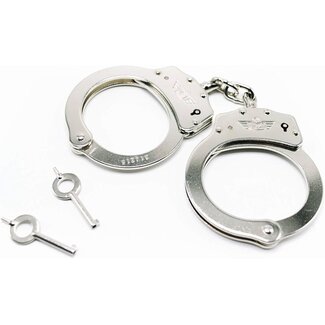 UZI UZI Handcuff, Chain Silver Plated Steel, Two Keys