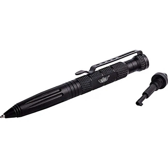 UZI UZI Tactical Defender Pen, Glassbreaker w/ Cuff Key in the Cap