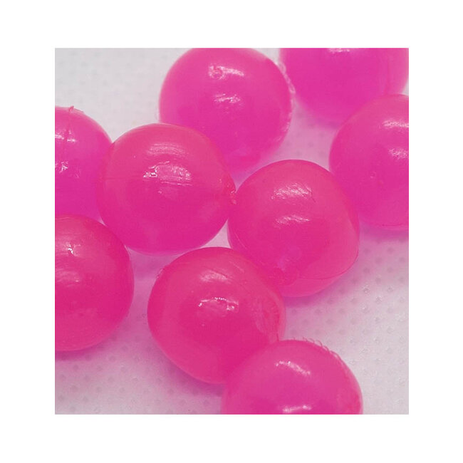BnR Tackle Soft Beads , Cerise 16mm 10 pack
