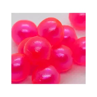 BnR Tackle Soft Beads, Sweet Pink Cherry 14mm 10 pack