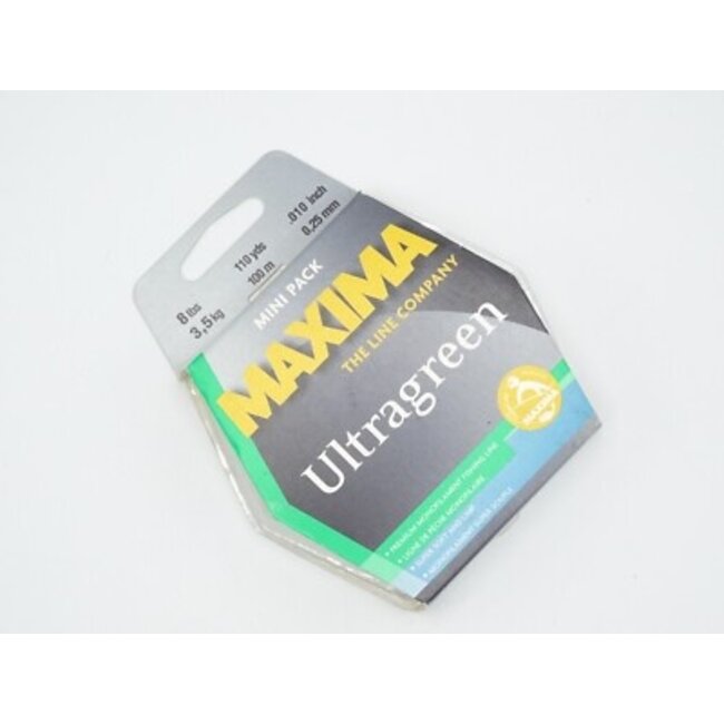Maxima Ultragreen 8 lbs 110 yds Mini Pack