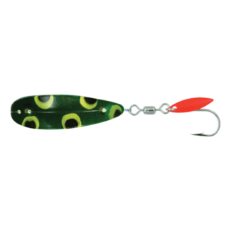 Apex Hot Spot Trout Killer, Trolling Lure, Frog Design (Glow)
