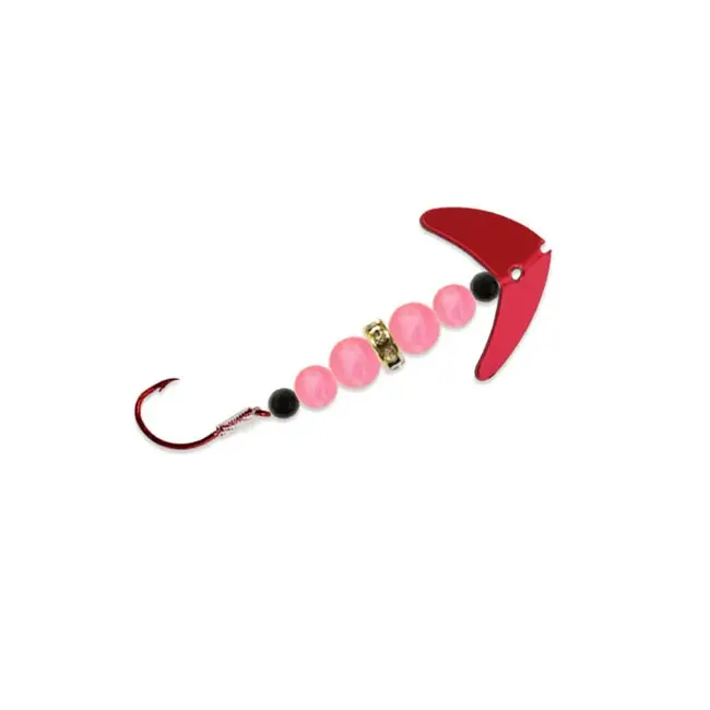 Mack's Wedding Ring Mini Pro Size 6, Smile Blade 0.8 Pink Mirror/Flo Pink