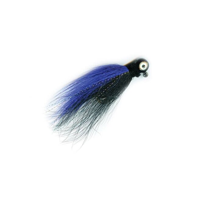 Mack's Rock Dancer Bucktail Jig 3/8 Oz Blk/Purple