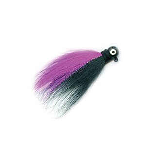 Mack's Rock Dancer Bucktail Jig 3/8 Oz Blk/Blk & Cerise