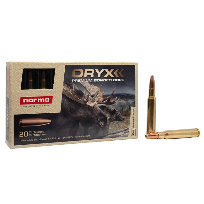 Norma Oryx 30-06 Sprg 180Gr 20 Rds