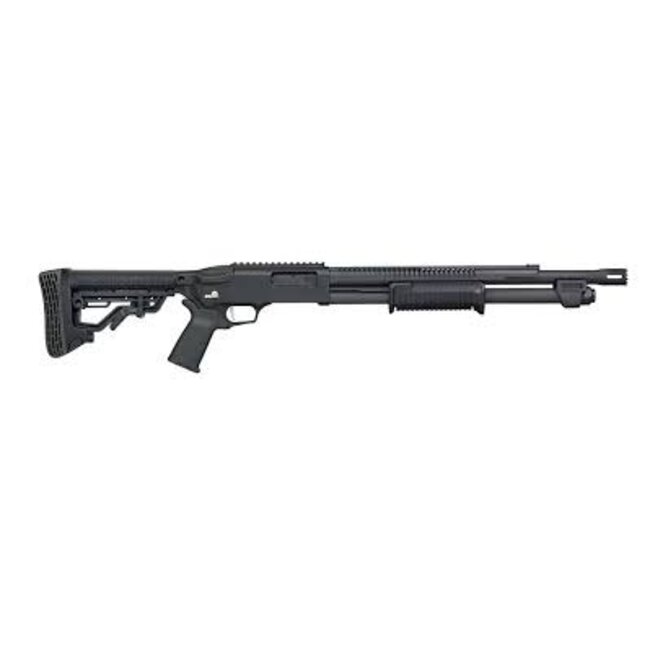 Mossberg 590RM 12GA Tactical Mag Fed 18.5" BBL 2.75" , Rotary Safety, Adj Stk
