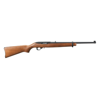 Ruger Ruger 1103 10/22 Carbine Semi Auto Rifle 22 LR, RH, 18.5 in, Satin Black, Wood Stk, 10+1 Rnd