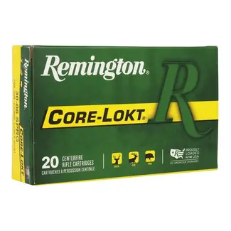 Remington Core-Lokt 30-06 Sprg 165GR PSP 20 Rounds