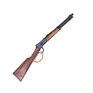 Canuck Wrangler Boss .357/38 Spl 16.5" Chrome Lined Barrel, Matte Oiled Mare's Leg Walnut Stk, Large Loop