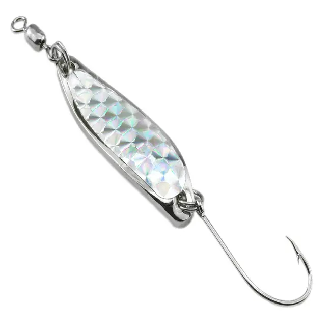 Gibbs Croc Spoon #2 1/4 1/4 Oz Silver Hex