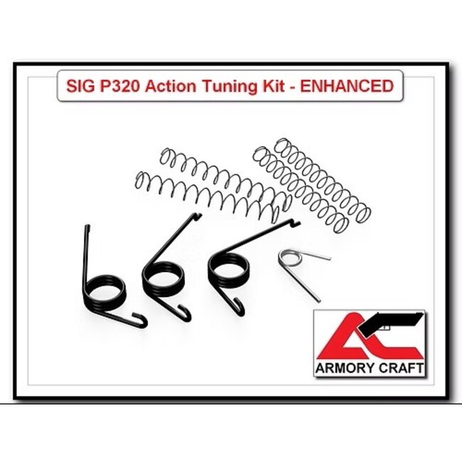 Sig Sauer P320 Action/Trigger Pull Tuning Kit, Enhanced