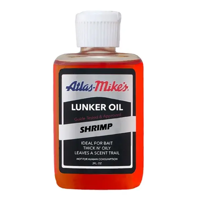 Atlas Mike's Glo Scent Bait Oil 8 Oz. Shrimp