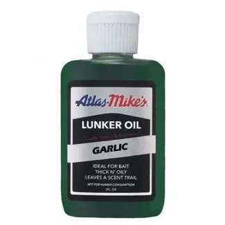 Atlas Mike's Glo Scent Bait Oil 8 Oz. Garlic